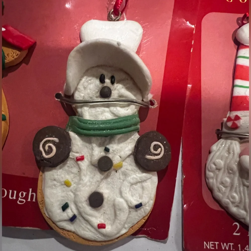 Visions of Sugar Plums Clay Dough Ornaments by Christmas House